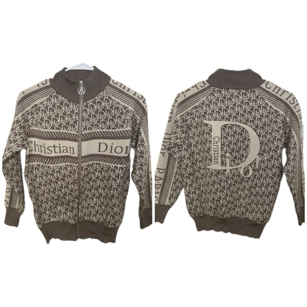 Dior Brown Patterned Women's Jacket